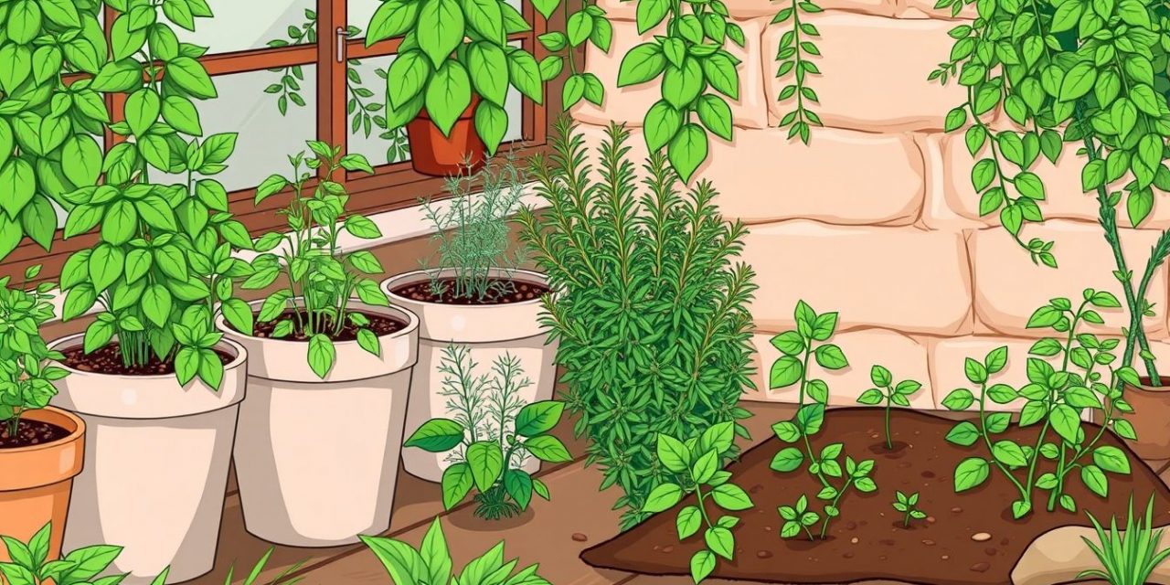 Beginner’s Guide to Growing a Herb Garden Indoors and Outdoors