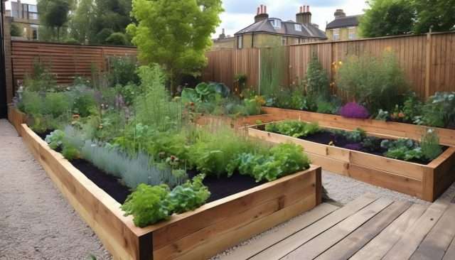 Raised Beds for Urban Gardens in London